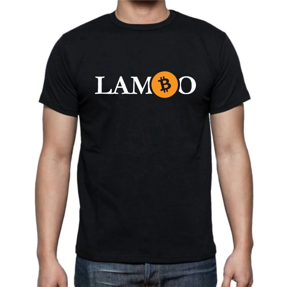 New Fashion Men'S Short Sleeve Bitcoin BTC Lambo Cryptocurrency logo t-shirt Crypto Hodl S-XXL Basic Tops New Fashion Men'S Short Sleeve Bitcoin BTC Lambo Cryptocurrency logo t-shirt Crypto Hodl S-XXL Basic Tops
