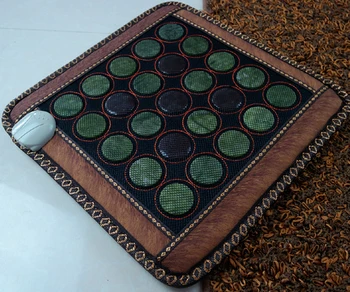 

Wholesale+ Free Shipping for Jade Heat Seat Pad Jade Care Electric Heated Physiotherapy Cushion Jade Massage Pad 45*45CM