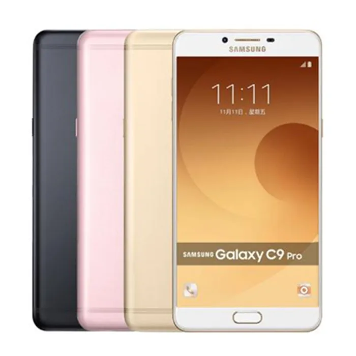 Galaxy C9 Pro C9000 Samsung 4G LTE мобильный телефон четыре ядра Android 6 ГБ оперативной памяти 64 Гб