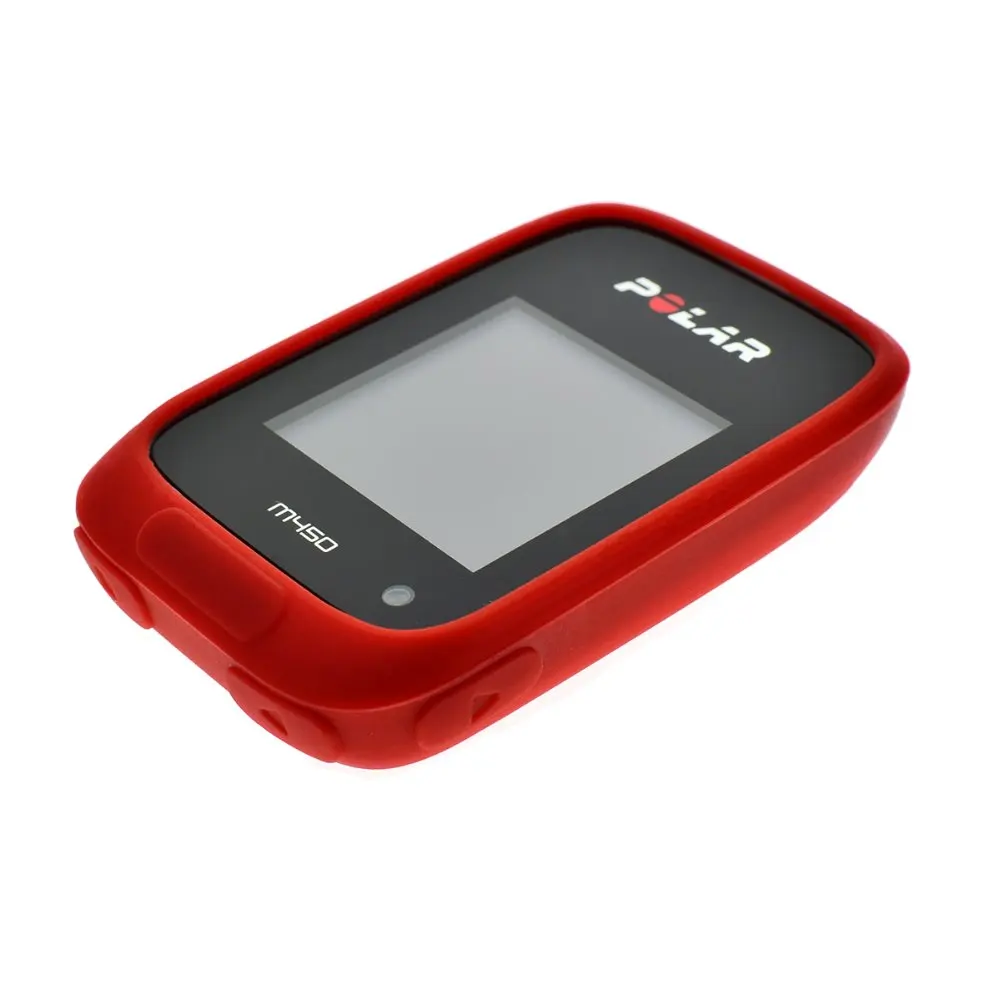 Резиновый защитный кожаный чехол для велокомпьютера gps Polar M450 M460