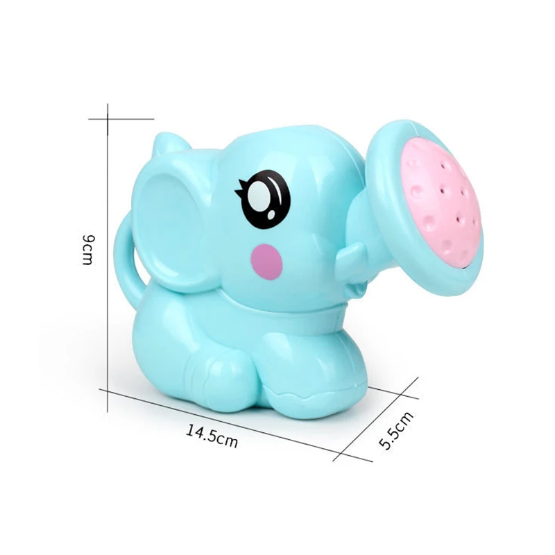 children Baby cartoon elephant shower cup newborn child shower shampoo cup baby shower water spoon bath cup kids gifts