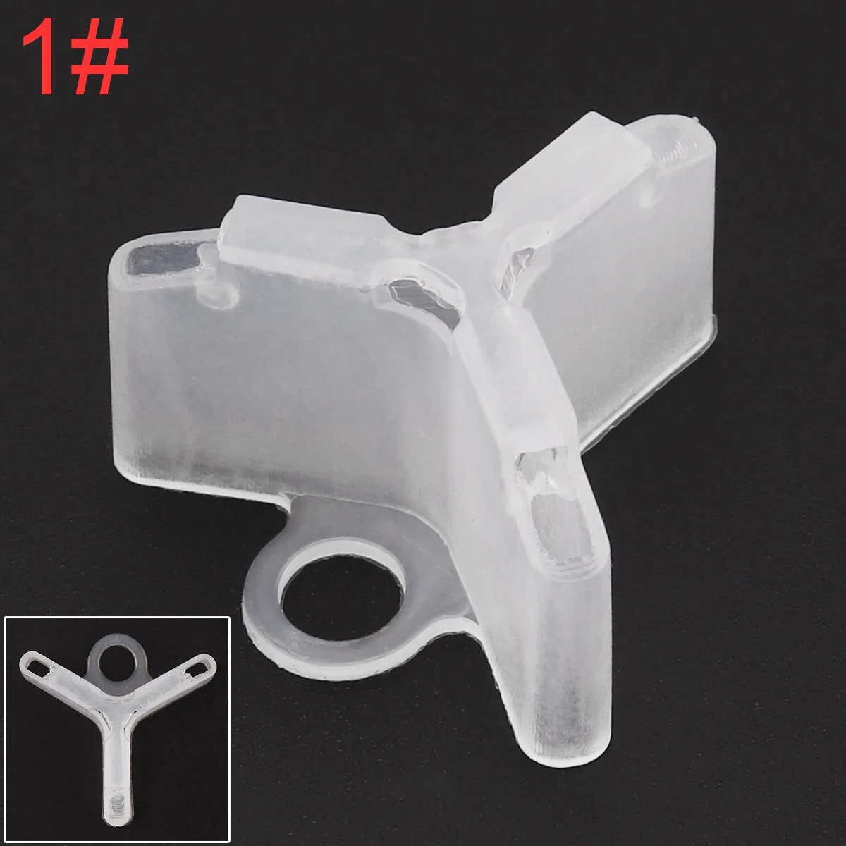 

1# Treble Hook Cover Cap Safety Fishing Lures Hook Protector Case for 1/0# 2/0# 3/0# Treble Hooks