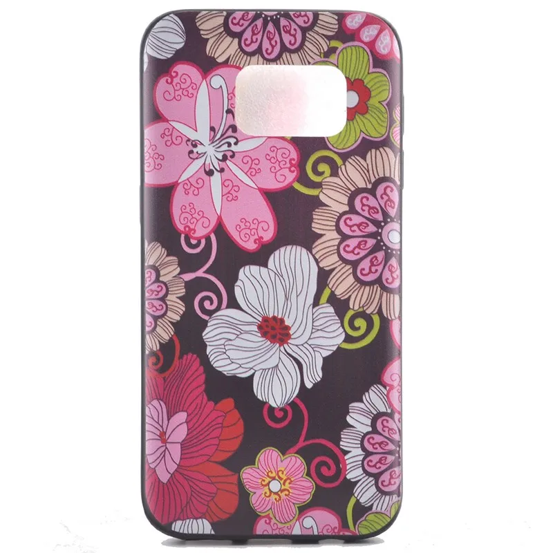 TOMKAS Soft Silicone Case For Samsung Galaxy S7 S7 Plus Slim Cat Butterfly Cover Coque For Samsung Galaxy S7 Edge Case TPU
