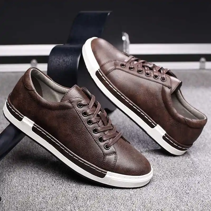 Trend Retro Casual Shoes Men Breathable 