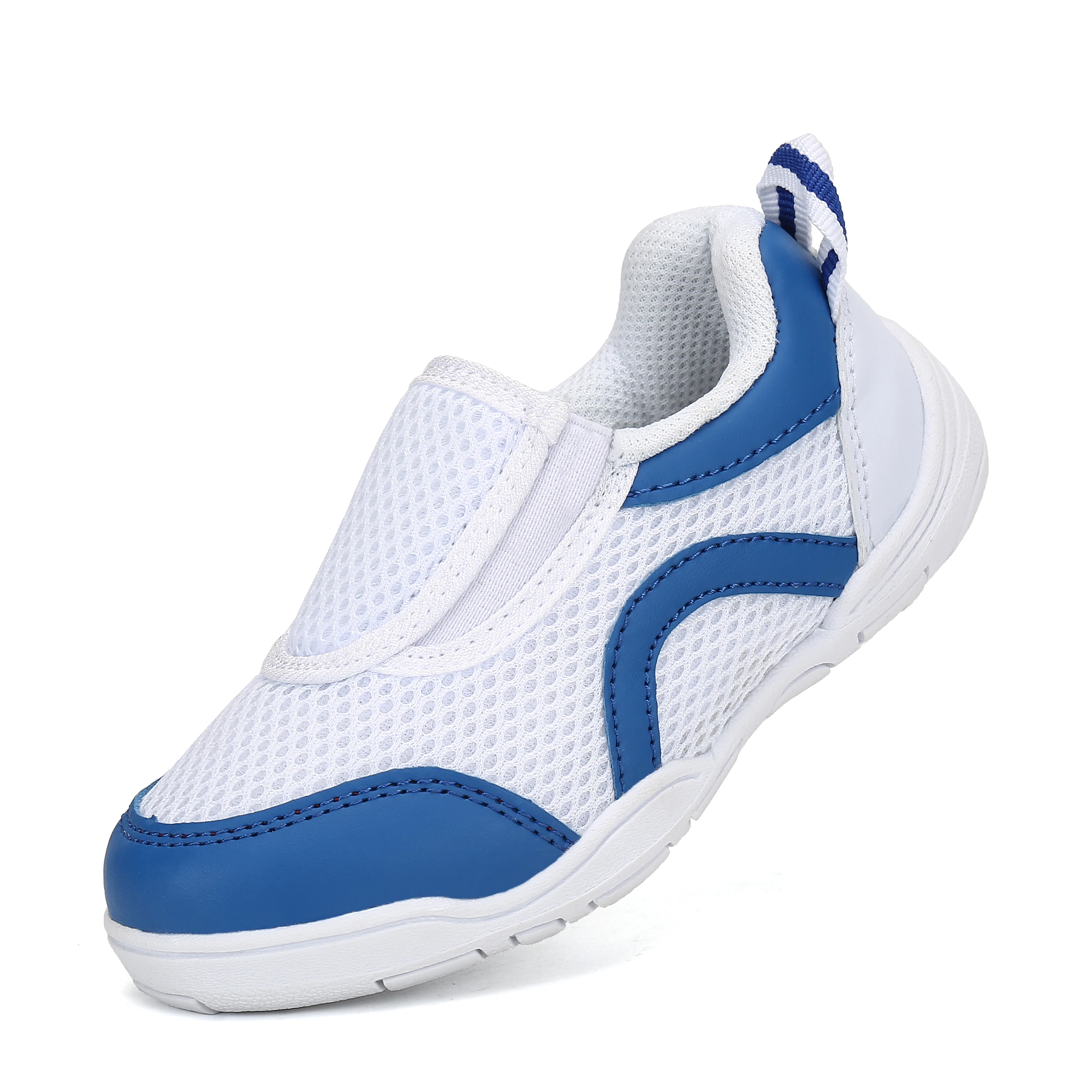 Kids Slip-on Casual Mesh Sneakers Aqua Water Breathable Shoes for Girls and Boys