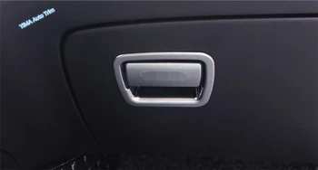 

Lapetus Copilot Glove Storage Box Handle Cover Molding Stickers Trim 2 Pcs Fit For Cadillac XT5 2016 - 2020 Matte Interior