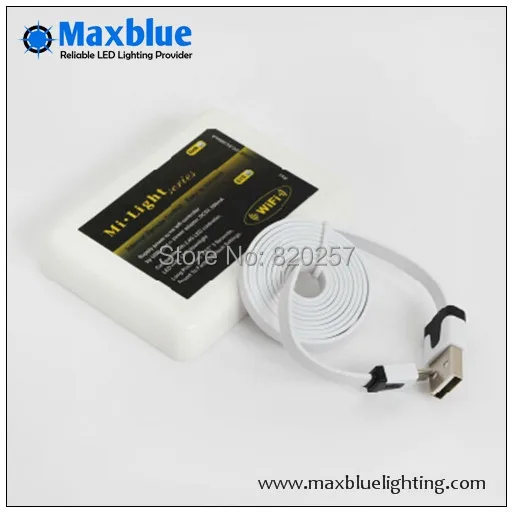 

DHL EMS free shipping 5pcs lot new 2.4G DC5V WiFi led Controller with USB cable compatible by iPhone ipad and Android System