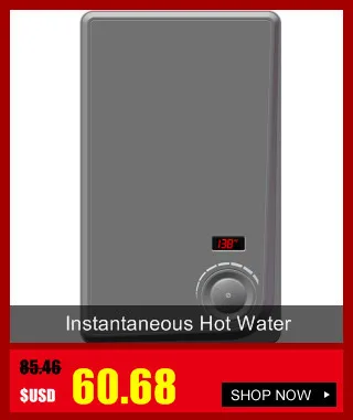 Cheap Water Heater Instant Electric Tankless Bathroom Kitchen washing Sink Faucet Hot tap Shower instantaneous endless heating boiler 1