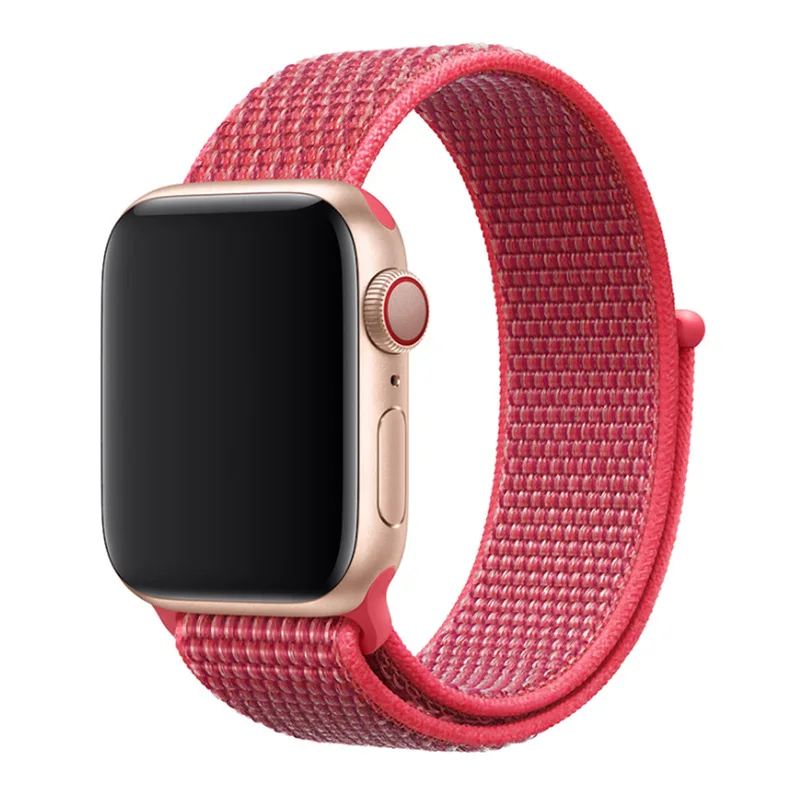 BUMVOR Woven Nylon strap band For Apple Watch band 42 mm 38 mm wrist bracelet watchband for iwatch band 1 2 watch Accessories