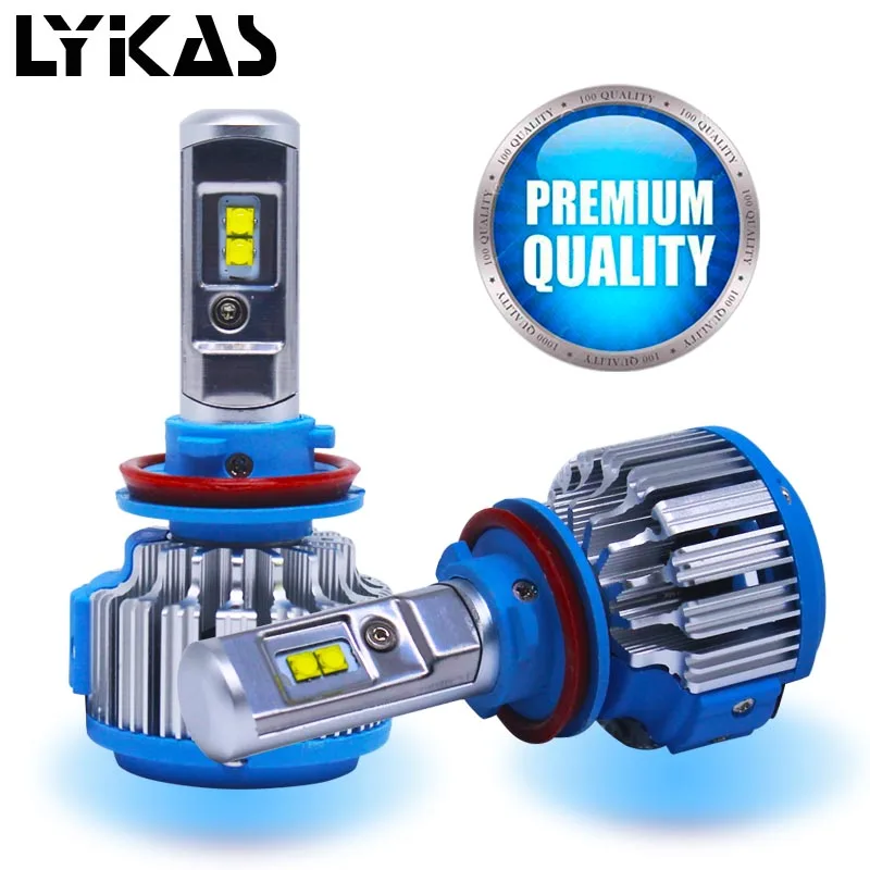 1Set H11 Led Car Headlight 70W 7000LM 6000K White Car Led Headlights