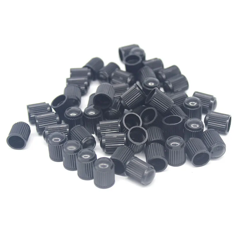 JX-LCLYL 50pcs Plastic Car Motorcycle Truck Wheel Tire Valve Stem Cap Dust Cover Lid