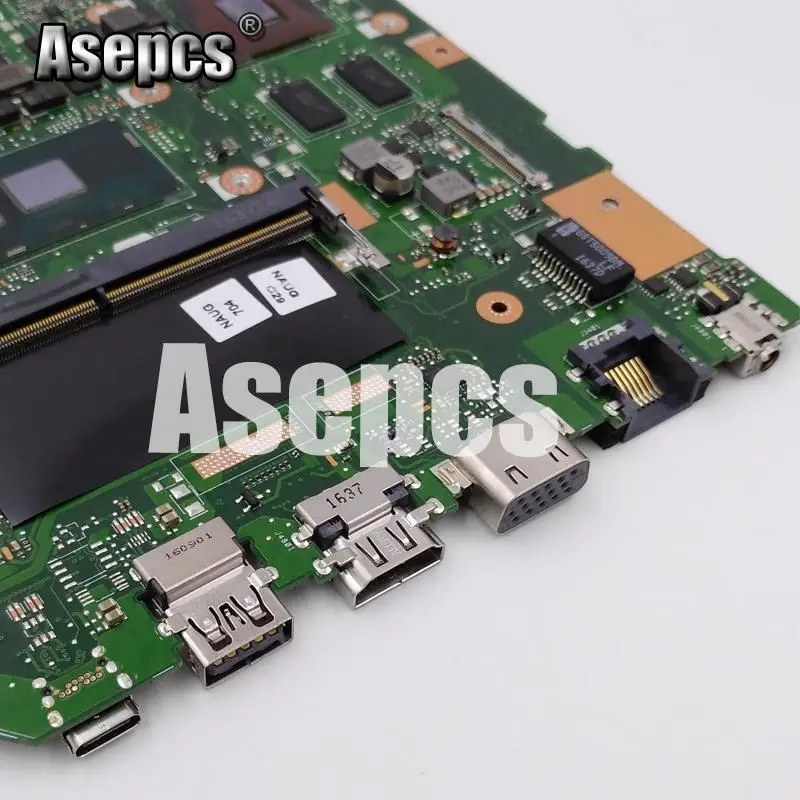 Asepcs X556UV материнская плата для ноутбука ASUS X556UQ X556UV X556UB X556UR X556U X556 Тесты оригинальная материнская плата DDR4 4G Оперативная память I7-6500U