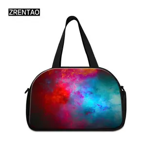 galaxy travel shoulder bag