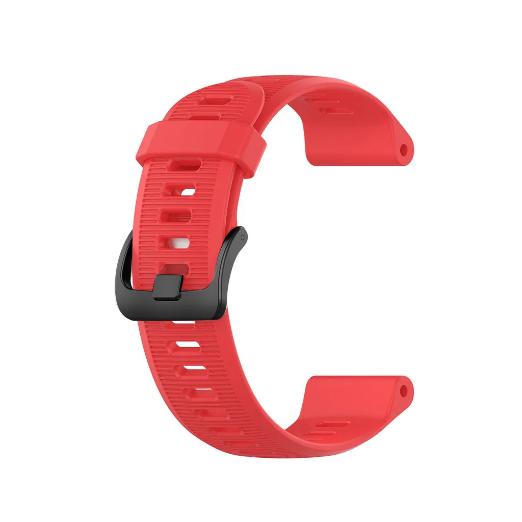 Silicone Band Replacement Wriststrap For Garmin Forerunner 945/935/fenix 5/plus New Arrived#20191016 - Цвет: Red