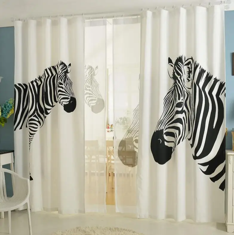 digital printed curtains holi