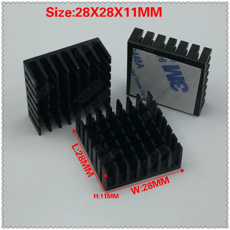 (Free shipping) 10pcs Heatsink 28x28x11mm Computer Memory Chips Radiator Cooling RAM | Компьютеры и офис