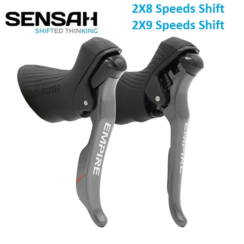 SENSAH Road Bike STI 2 X 9 Speed Brake Lever For road rear derailleur 
