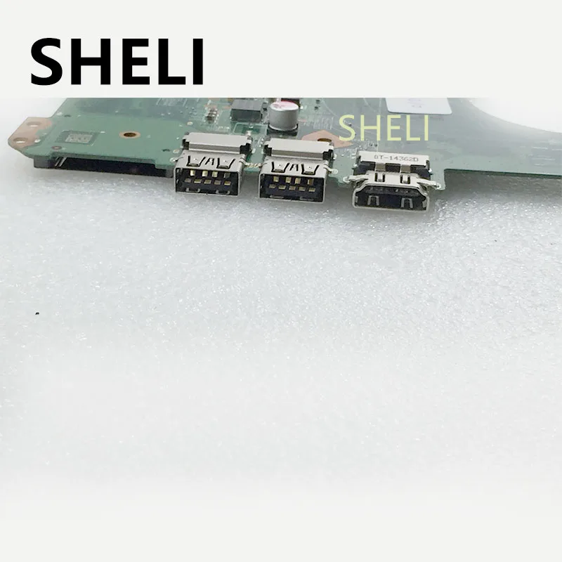SHELI ل HP 767409-501 17-F 17T-F سلسلة اللوحة المحمول i5-4210 CPU DAY11AMB6E0