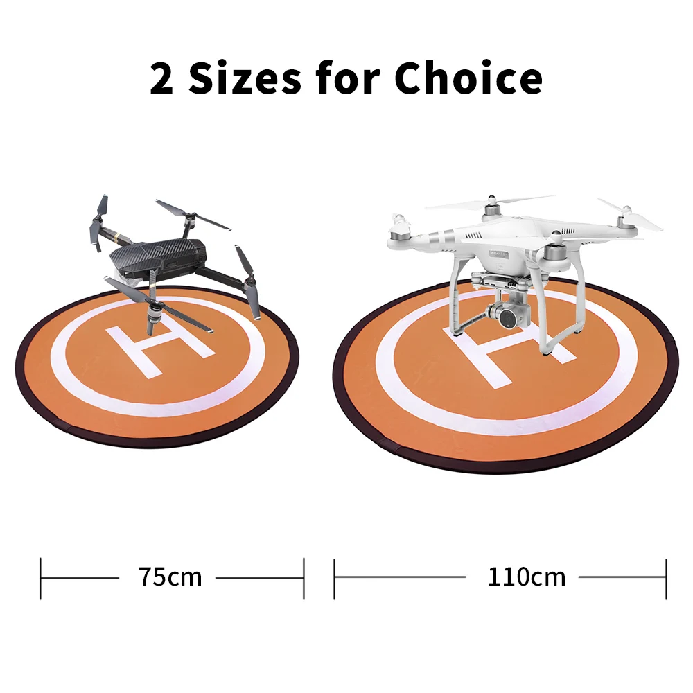 TELESIN Landing Pad Mat Platform 75/110cm Fast-Fold for DJI Mavic...