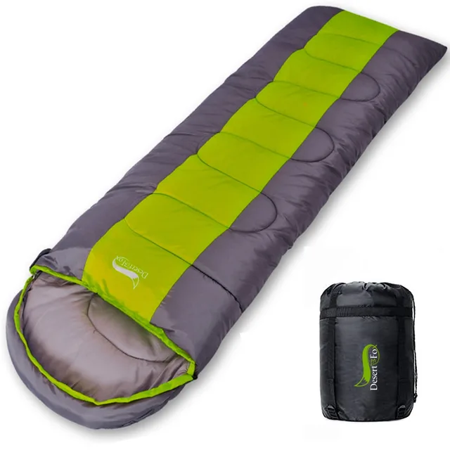Desert&Fox Camping Sleeping Bag Lightweight 4 Season Warm & Cold Envelope Backpacking Sleeping Bag for Outdoor Traveling Hiking 2
