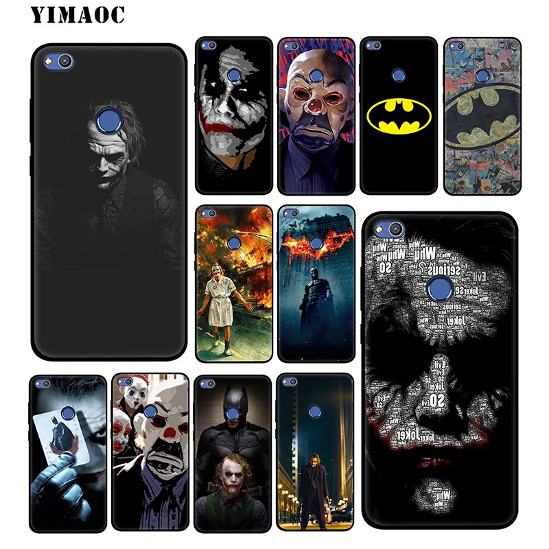 YIMAOC Batman Dark Knight Soft Case for Huawei Honor View 20 10 8X 8 8C 6A 7A 7X 7C Lite Pro Y9 Y7 Y6 Prime 2018 2017 |