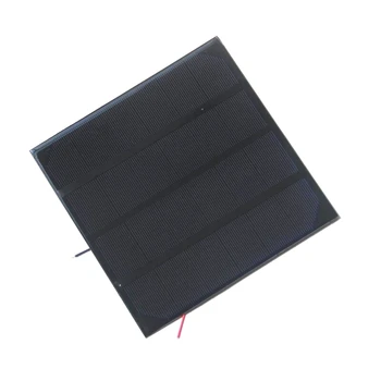 

BUHESHUI 4.5W 6V Solar Cell With Cable Solar Panel DIY Solar Charger Solar Module Education Kits 165*165*3MM Free Shipping