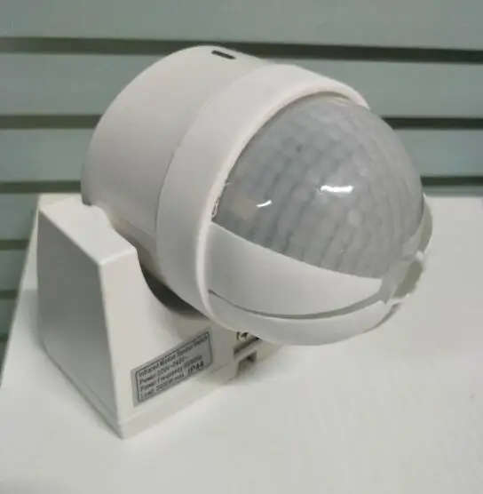 120 градусов 15 м автоматический Регулируемый охранный инфракрасный датчик движения 110 V-220 V PIR детектор настенный светильник наружный светильник