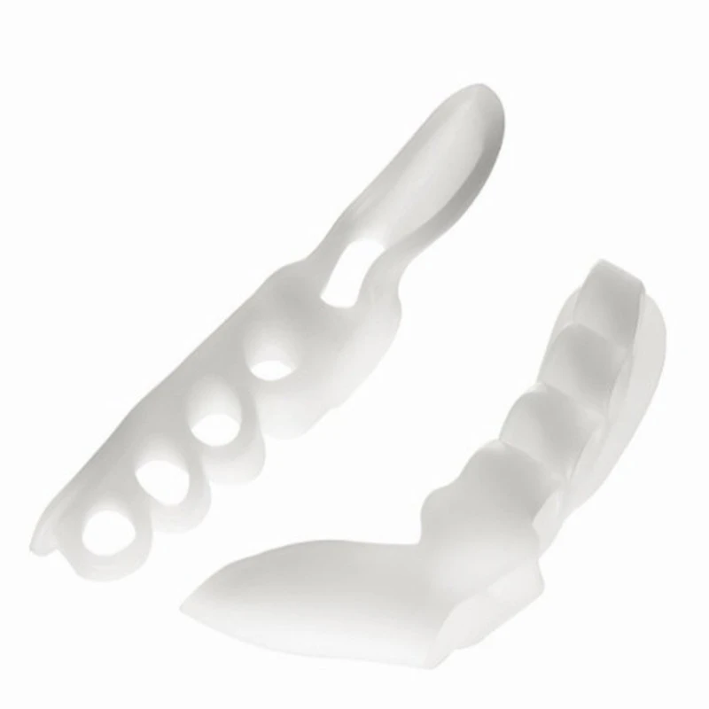 1 Pair Gel Silicone Bunion Corrector Toe Separators Straightener Spreader Foot Care Tool Hallux Valgus Pro Massager