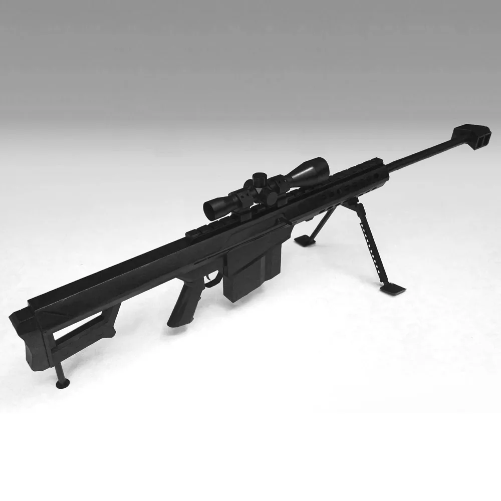 

Cosplay Diy Toy Paper Gun Barrett Game Party Gift For Boy Kids