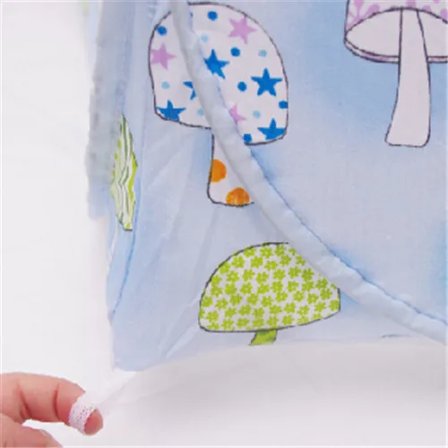 Милая Детская противомоскитная сетка с рисунком из мультфильма, складная кровать для детей антимоскитная палатка, открытая детская сетка для турпоходов, палатка