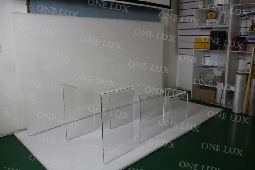 3 шт./лот) ONE LUX Современная универсальная пластиковая подставка набор журнальных столиков из трех