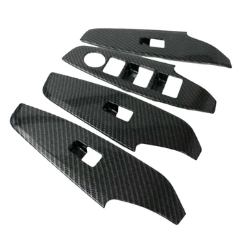 

Cover Window Switch Sticker Style Decor Power Black ABS Plastic 255* 85mm