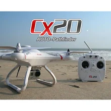 Orginal Cheerson CX20 CX-20 Modo de 2.4G 4CH 6 Eixos Giroscópio RC Quadcopter Zangão Profissional Versão Open-source Auto-Pathfinder RTF