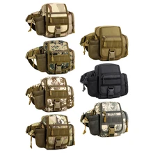Molle тактическая сумка водонепроницаемый пояс Поясные сумки блок Фанни Пеший Туризм Рыбалка Охота Тактический Кемпинг Военная