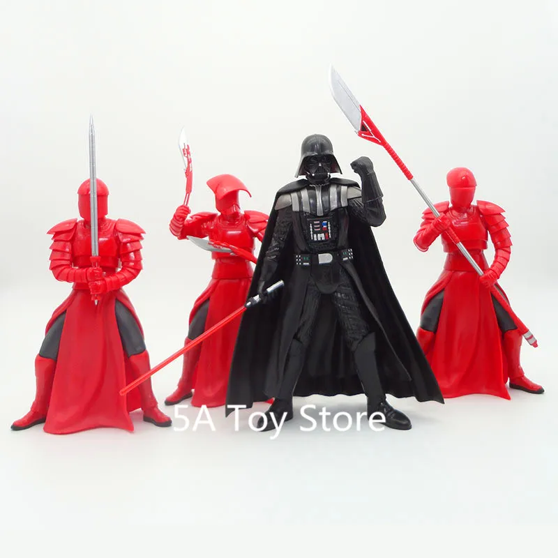 

Star Wars The Last Jedi Emperor's Royal Guard WITH HEAVY BLADE PVC Action Figure Collectible Model Toy Doll