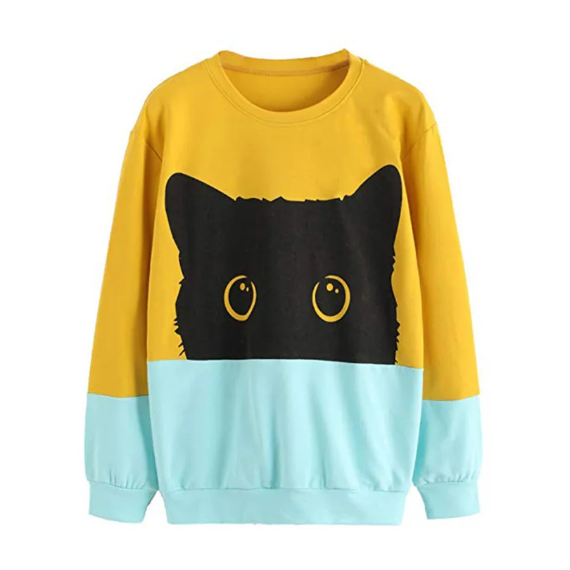 plus size cat hoodie