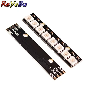 

5Pcs 8 channel Development Board WS2812 5050 RGB LED lights built-in full color-driven