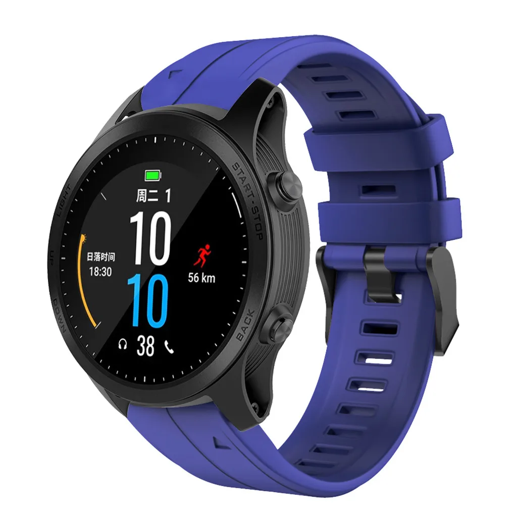 Силиконовый ремешок на запястье для мужчин, Т-образный ремешок для Garmin Forerunner 945, Смарт-часы, спортивные роскошные часы, браслет для женщин и мужчин 19Jun21