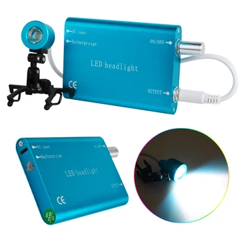 

Portable Head Light Lamp for Dental Surgical Medical Binocular Loupe