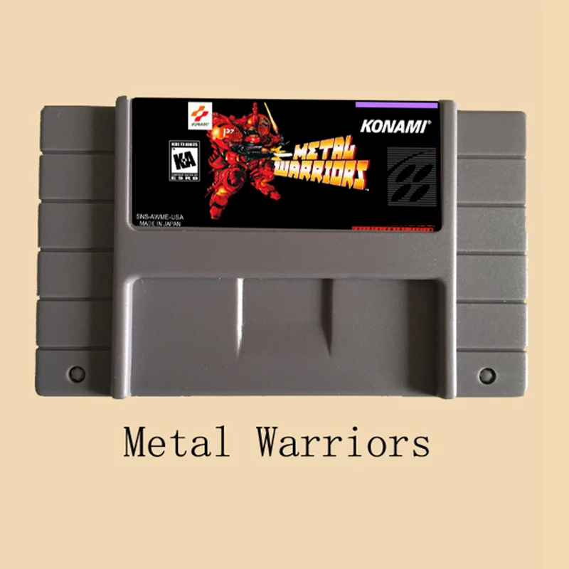 

Metal Warriors USA Version 16 bit Video Game Card