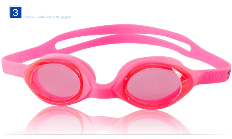 Дети Анти-туман и Anti UV Плавание воды в бассейне очки Дети Высокое качество Защита для глаз очки - Цвет: Розовый