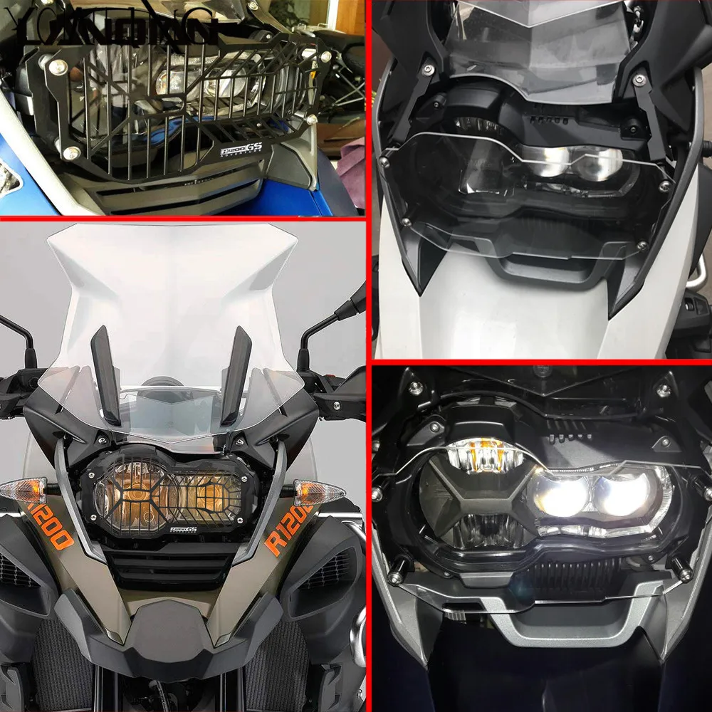Защитная накладка на переднюю фару для BMW R1200 GS R1200GS Adventure LC ADV 2014 2015 2016 2017 GSA