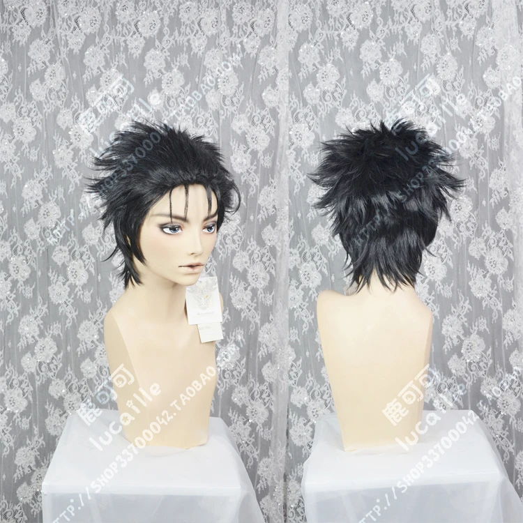 Аниме Steins Gate 0 Okabe Rintarou косплей парик короткие черные термостойкие синтетические волосы парики+ парик cap