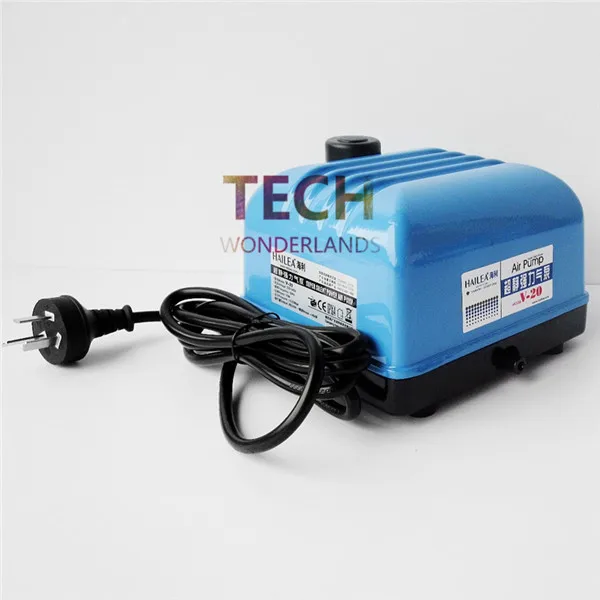 Új Akvárium 15W 20L/Perc Super Silent Power Légszivattyú Halak Tartály Növelje Az Oxigénszivattyút Hailea V-20 - Image 3