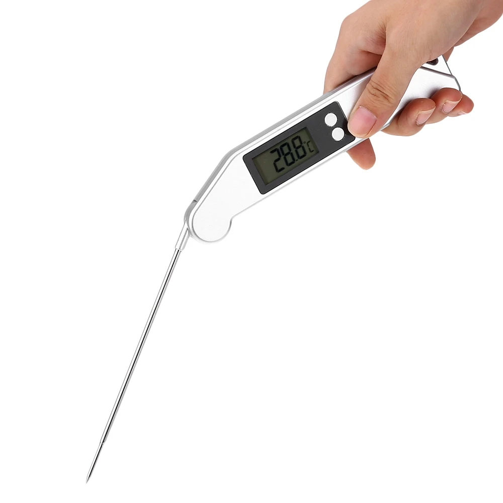 High Quality Digital Kitchen Thermometer For Meat Water Milk Cooking Food Probe BBQ Electronic