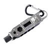 QingGear pilote Compact outil de poche Multi outil tournevis hexagonal Bit transporteur décapsuleur LED lampe de poche mousqueton Angle pilote ► Photo 1/6