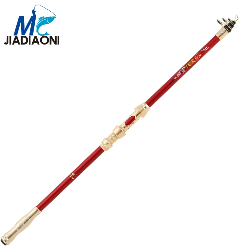 

JIADIAONI 2.1m/2.4m/2.7m/3.0/3.6m Ocean Telescopic Fishing Rod Fly Fishing Spinning Rod Fishing Tackle Fishing
