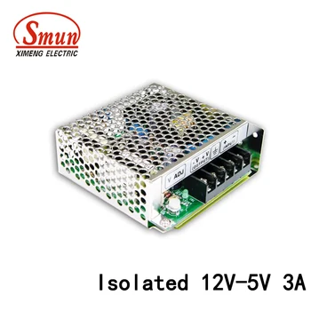 

SMUN SD-15A-5 15W 12VDC To 5VDC 3A Isolated Switching Power Supply DC/DC Converter