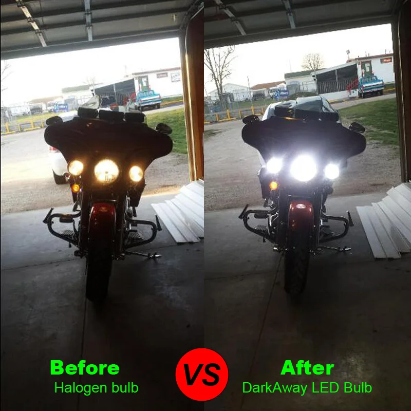 Motorcycle LED Headlight LH-M3mH4-11