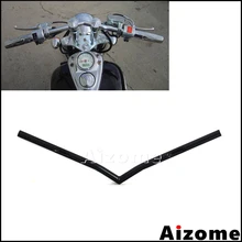 Универсальный " Мотоцикл Руль управления для мотоциклов V бар Harley Honda Suzuki Yamaha Триумф Custom Bobber Chopper Кафе Racer 25 мм ручка бар